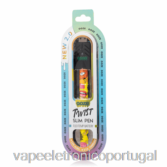 Vape Eletrônico Ooze Slim Twist Pen 2.0 Flex Temp Bateria Brainstorm